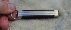 Case Scout Knife 640045R 2 Dots 1978 Bail Nickel Hardware 5 Blades Delrin Handles Brass Liners