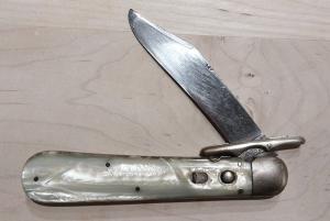 Marine Pearl Schrade Cut Co Swing-guard Hunter