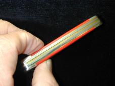 Case xx American Workman Red Synthetic Medium Stockman Knife Flag Shield 73931 USA Made NIB 4318CS
