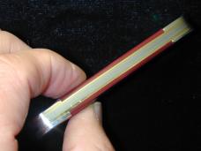 Case xx Smooth Mulberry Synthetic Canoe Knife Antique Brass Shield 30463 USA Made NIB 42131SS