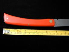 Case xx American Workman Red Synthetic Large Sod Buster Knife Flag Shield 73933 USA Made NIB 4138CS