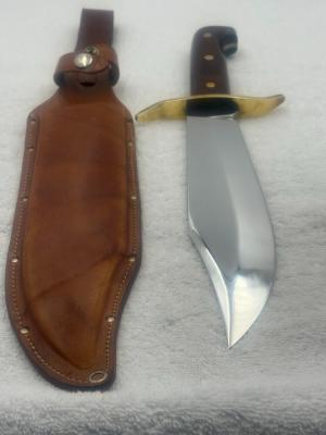 Western W49 Vintage Bowie Sheath Knife Made In USA Excellent Condition