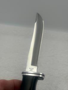 Buck Vintage Pre-1986 Model 105 Fixed Blade Sheath Knife Made In USA