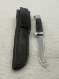 Buck Vintage Pre-1986 Model 105 Fixed Blade Sheath Knife Made In USA