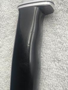 Buck Vintage Pre-1986 Model 105 Fixed Blade Sheath Knife Made In USA