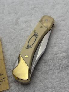 Schrade Cutlery SC507 Limited Edition Covered Wagon Scrimshaw #4263 New In Box Made In USA