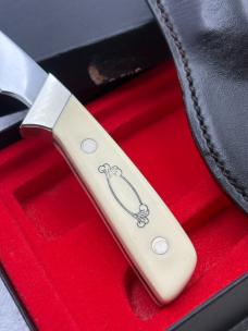 Schrade Scrimshaw Vintage SC509 Fixed Blade Sheath Knife Made In USA New In Box