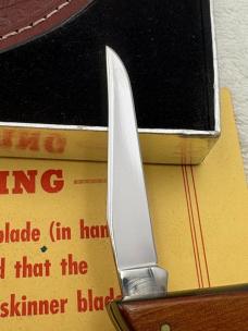 Case XX Caribou Skinning Knife / Sheath #397 1981 9 Dot New In Box Made In USA