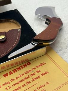 Case XX Caribou Skinning Knife / Sheath #397 1981 9 Dot New In Box Made In USA
