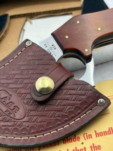 Case XX Caribou Skinning Knife / Sheath #397 1981 9 Dot New In Box Made In USA