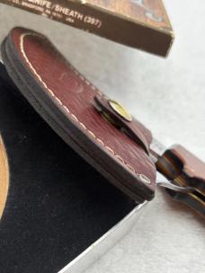 Case XX Caribou Skinning Knife / Sheath #397 1981 9 Dot New In Box Made In USA