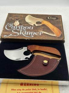 Case XX Caribou Skinning Knife / Sheath #397 1981 9 Dot New In Box Made In USA