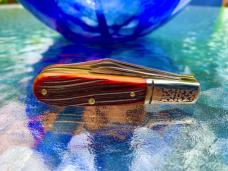 Schrade Model 206 Barlow with Amber Colored Winterbottom Bone Handles