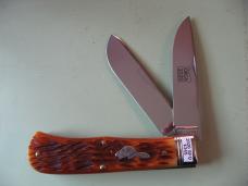 GREAT EASTERN NORTHFIELD 235220 ANTIQUE AMBER JIG BONE BEAVERTAIL SFO