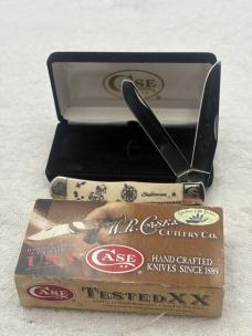 Case XX 2 Blade Trapper 2012 Zodiac Sagittarius Knife New In Box Made In USA