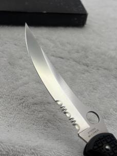 Spyderco C17PSBK Clip It Catcher Man Vintage Lock Back Folder New In Box Made In Japan Rare