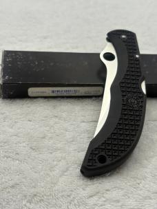 Spyderco C17PSBK Clip It Catcher Man Vintage Lock Back Folder New In Box Made In Japan Rare
