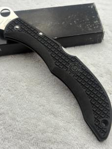 Spyderco C17PSBK Clip It Catcher Man Vintage Lock Back Folder New In Box Made In Japan Rare