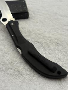 Spyderco C17PSBK Clip It Catcher Man Vintage Lock Back Folder New In Box Made In Japan Rare