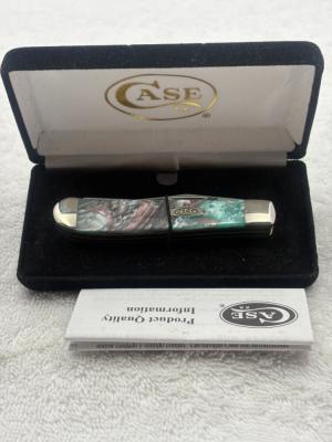 Case XX2012 Premier Ed 2 Blade Trapper 9207 Coral Sea Corelon 1 of 500 New In Box
