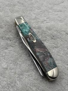 Case XX2012 Premier Ed 2 Blade Trapper #9207 Coral Sea Corelon 1 of 500 New In Box