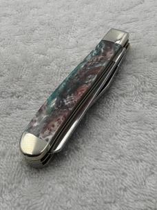 Case XX2012 Premier Ed 2 Blade Trapper #9207 Coral Sea Corelon 1 of 500 New In Box