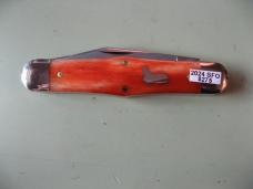 GREAT EASTERN TITIOUTE 321224 ENGINEER ORANGE CAMEL BONE #1