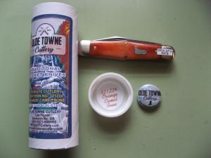 GREAT EASTERN TITIOUTE 321224 ENGINEER ORANGE CAMEL BONE 2