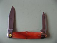 GREAT EASTERN TITIOUTE 321224 ENGINEER ORANGE CAMEL BONE #2