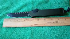 Heretic Knives Hydra OTF V3 Automatic Knife Green Tanto DLC Magnacut Blade