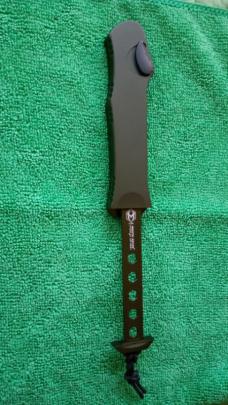 Heretic Knives Hydra OTF V3 Automatic Knife Green Tanto DLC Magnacut Blade