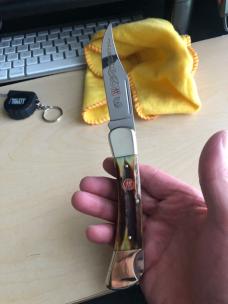 JA Henkals Big Stag Lockback 