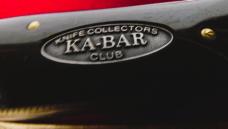 KABAR 1998 SMOOTH BONE 5" FOLDING HUNTER CLUB KNIFE UNUSED FROM STORAGE 
