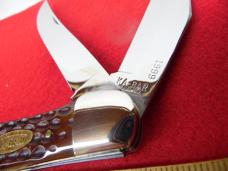 KABAR 1999 JIGGED BONE 5" FOLDING HUNTER CLUB KNIFE UNUSED FROM STORAGE 