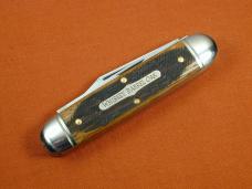 Great Eastern Cutlery GEC Sawcut Whiskey Barrel Oak Fairway and Clubhouse Knife Made in USA 351325