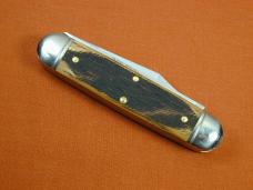 Great Eastern Cutlery GEC Sawcut Whiskey Barrel Oak Fairway and Clubhouse Knife Made in USA 351325