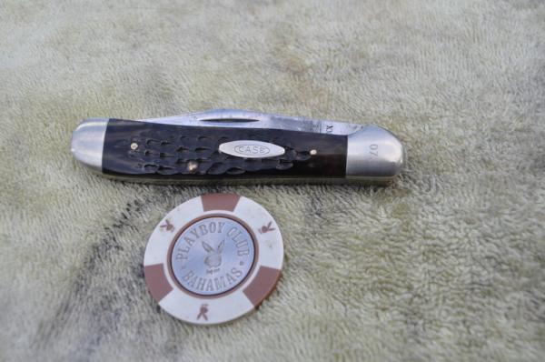 Case XX USA 1 Dot Copper Head Blade Etch Watts Bar Hydro Fossil Nuclear Apaloosea Spotting Factory 