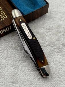 Schrade Cutlery Old Timer 108OT Junior 3 Blade Stockman Made In USA New In Box 