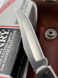 Schrade Cutlery Uncle Henry LB5 Smokey Lock Back 1 Blade Folder Made In USA New In Box