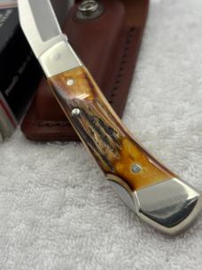 Schrade Cutlery Uncle Henry LB5 Smokey Lock Back 1 Blade Folder Made In USA New In Box