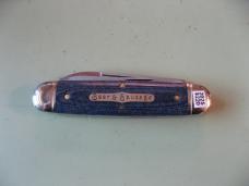 GREAT EASTERN TITIOUTE 352325 BEER AND SAUSAGE FADED DENIM BLUE MICARTA #1