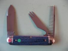 GREAT EASTERN TITIOUTE 352325 BEER AND SAUSAGE FADED DENIM BLUE MICARTA #1