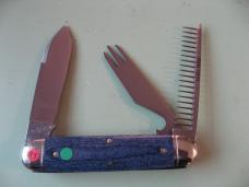 GREAT EASTERN TITIOUTE 352325 BEER AND SAUSAGE FADED DENIM BLUE MICARTA #2