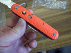 Vintage Orange Logan/Smyth Venice, FL. USA Vietnam Era Parachutists Knife W/Shroud Cutters UNUSED! 