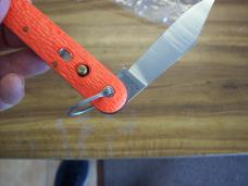 Vintage Orange Logan/Smyth Venice, FL. USA Vietnam Era Parachutists Knife W/Shroud Cutters UNUSED! 