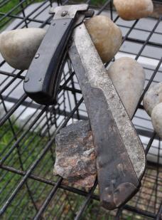 Case Mfg. WWII Bushwacker Folding Machette With Original Blade Guard Liner Lock 11 1/2" Closed Heavy