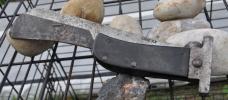 Case Mfg. WWII Bushwacker Folding Machette With Original Blade Guard Liner Lock 11 1/2" Closed Heavy