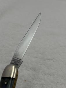 Bulldog 1995 Muskrat Pattern 2 Blade Pocket Knife Made In Solingen Germany