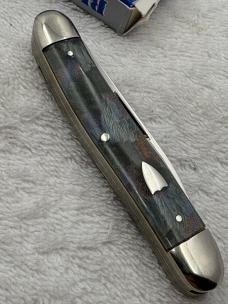 Bulldog 1995 Muskrat Pattern 2 Blade Pocket Knife Made In Solingen Germany