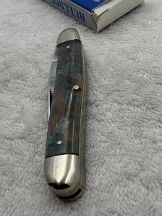 Bulldog 1995 Muskrat Pattern 2 Blade Pocket Knife Made In Solingen Germany